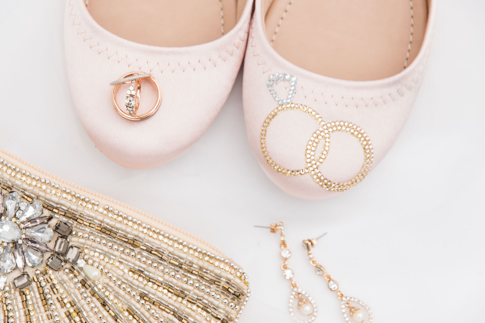 Blush and Gold Wedding Details.