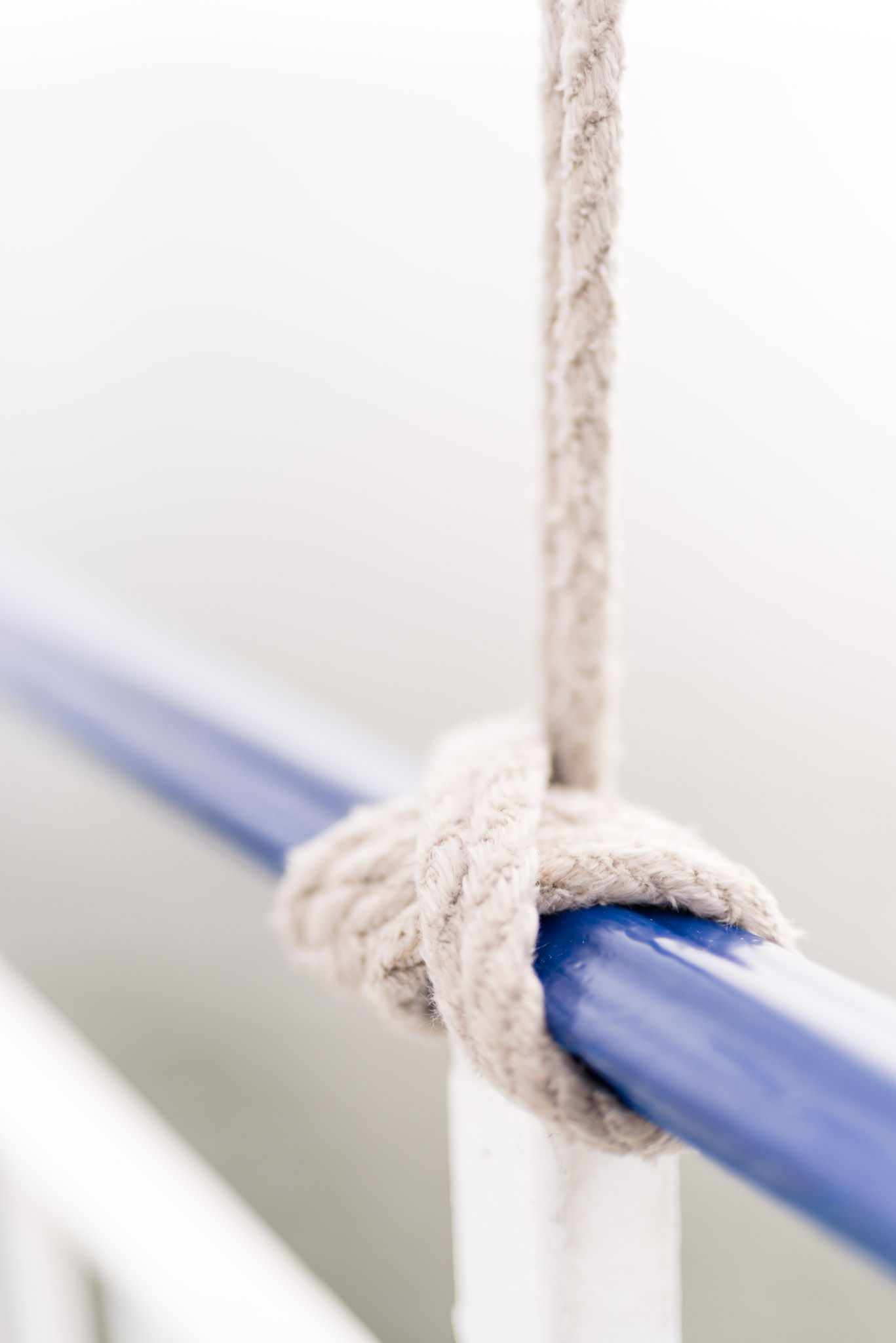 Nautical Rope tied to boat
