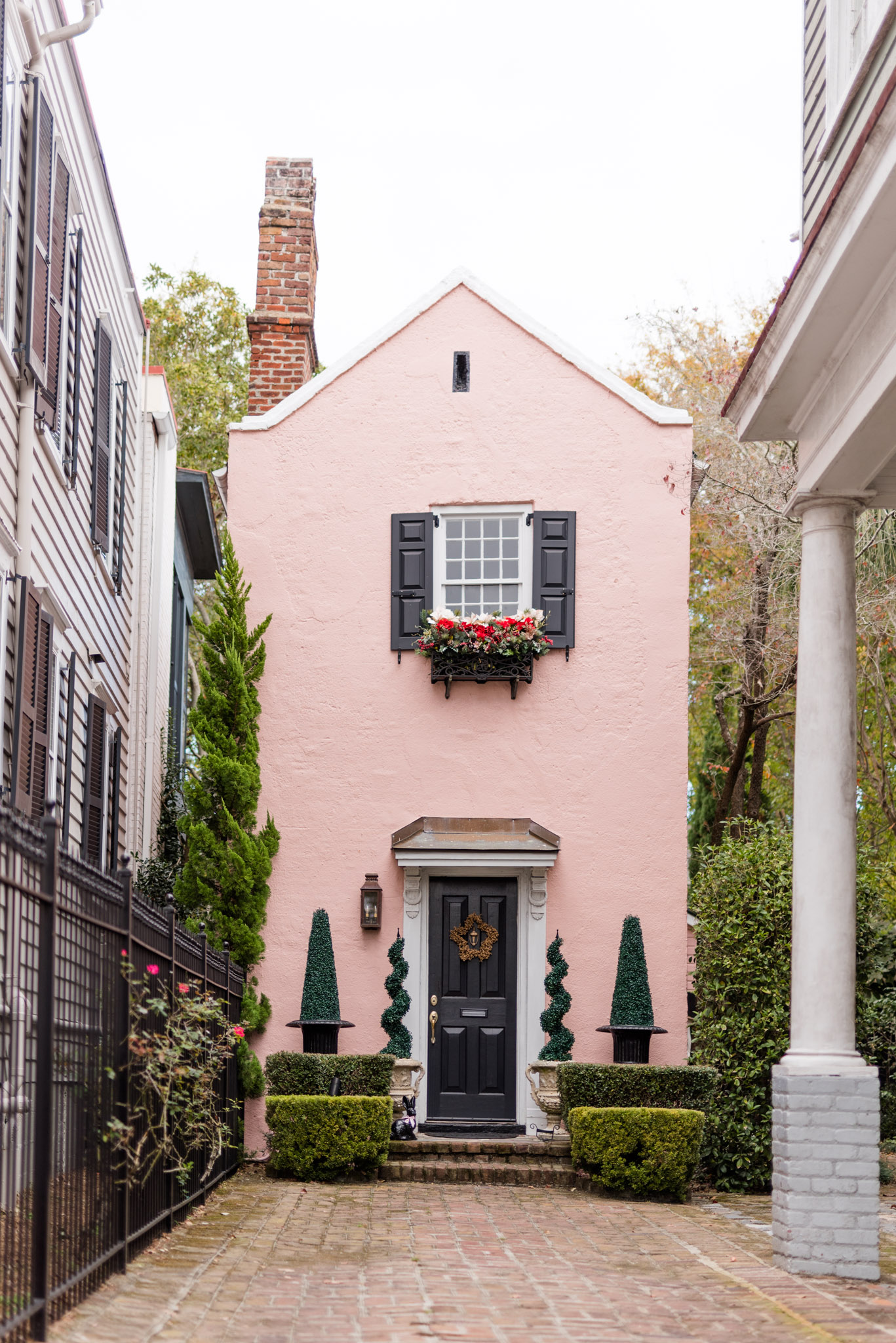Small Pink House in Charleston