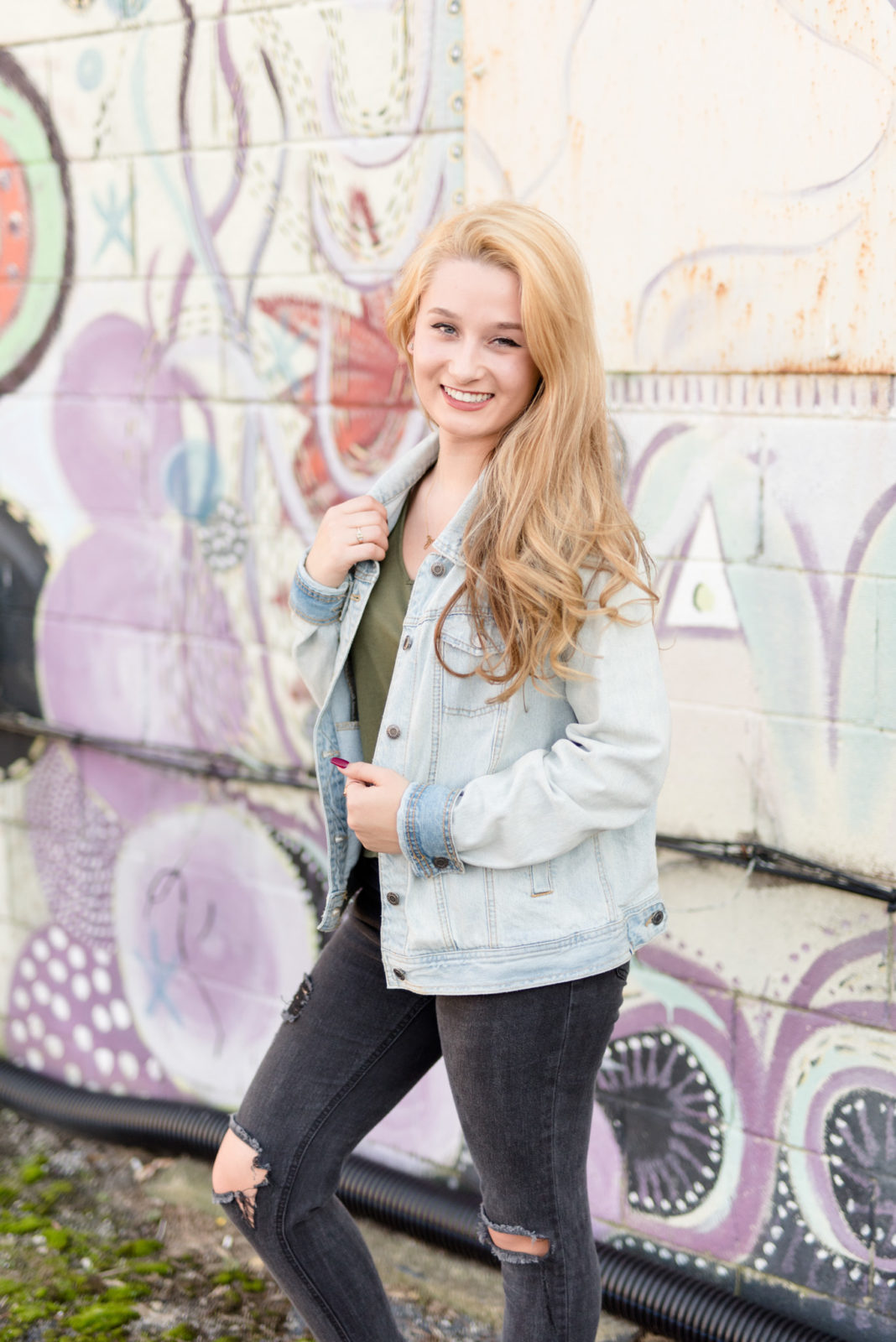 Fountain Square and Downtown Indianapolis Senior Session
