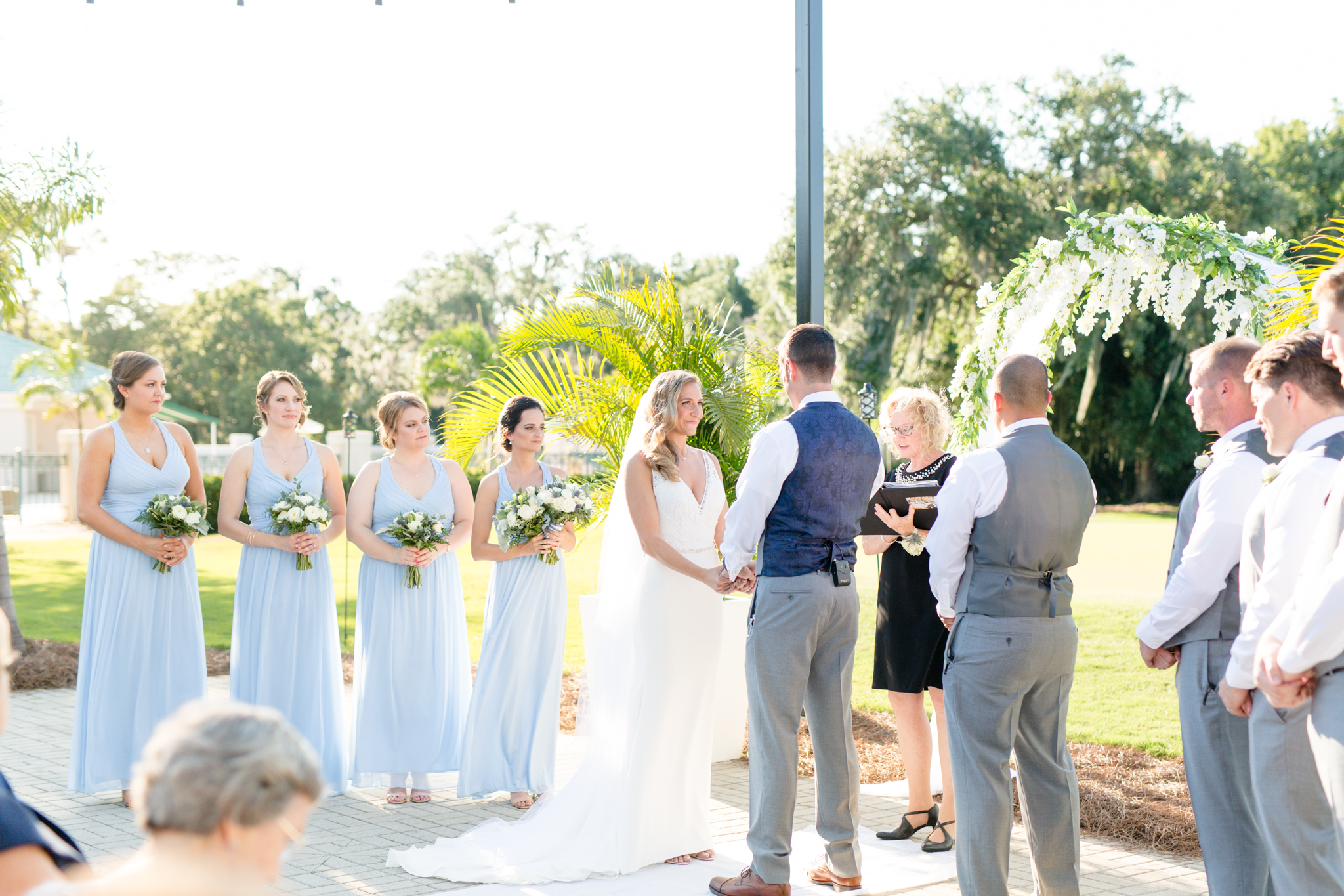 Wedding ceremony.