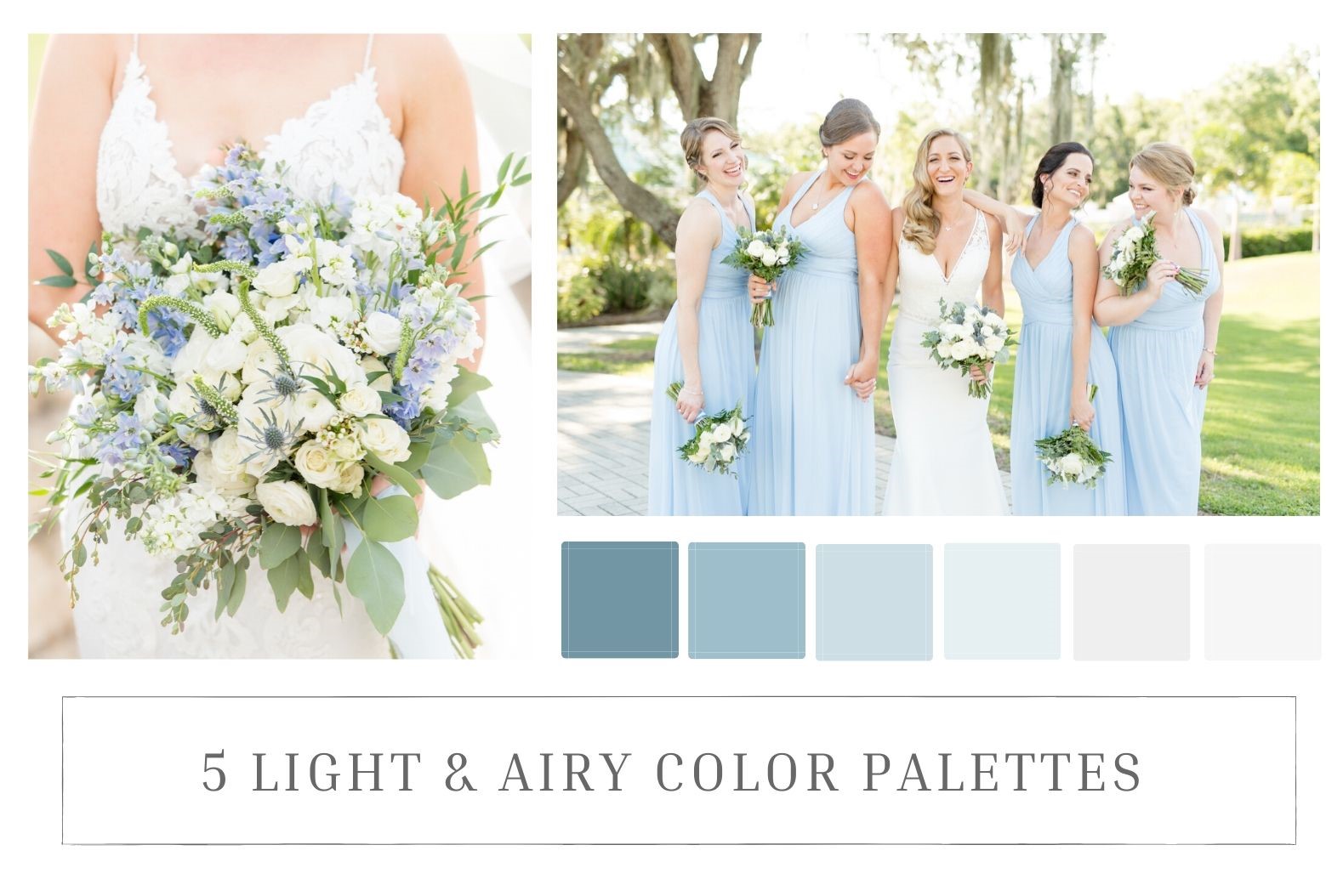 Wedding Color Palette Mood Board
